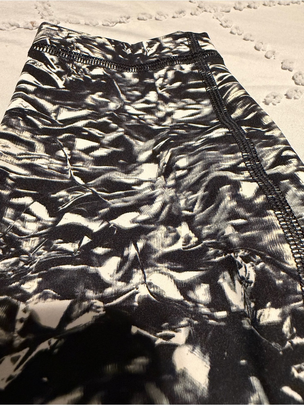 Lululemon Wunder Under High Rise Liquid Platinum Leggings Size 8 - Picture 7 of 7